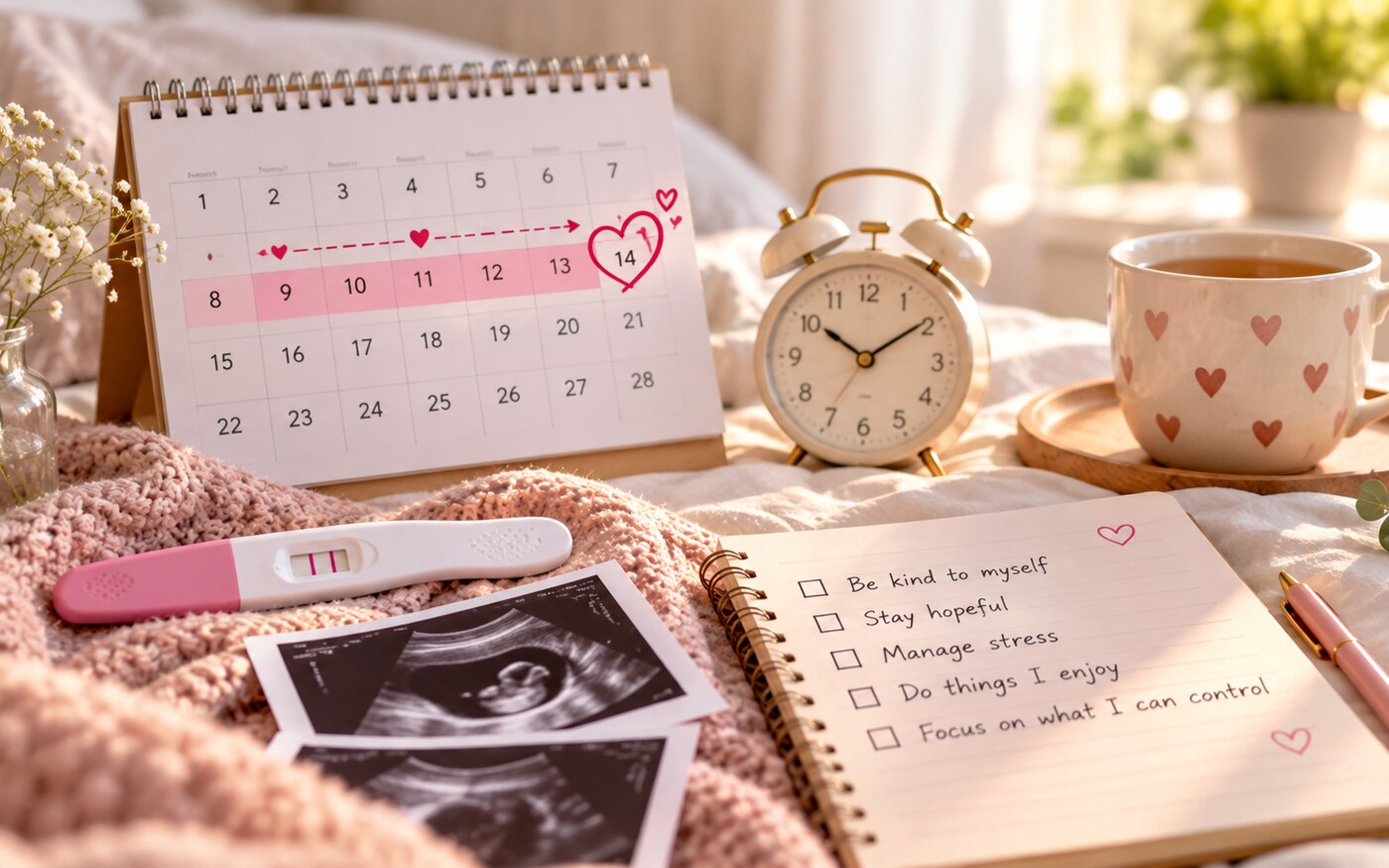 Coping With the Two-Week Wait: Real Talk for Couples Trying to Conceive infographic