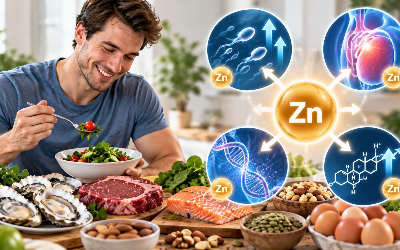 Zinc and Male Fertility: What the Science Suggests