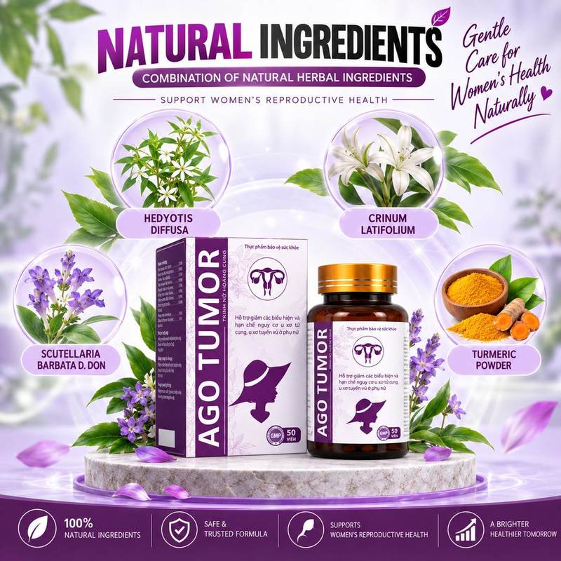 Ago Tumor — Natural Ingredients