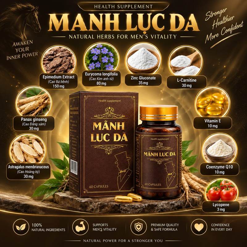 Manh Luc Da — Natural Ingredients